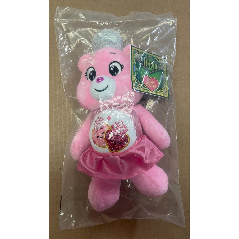 Care‎ Bears x Wicked Love-a-Lot Bear as Glinda Fun Size Plush 9-Inch Toy - NWT